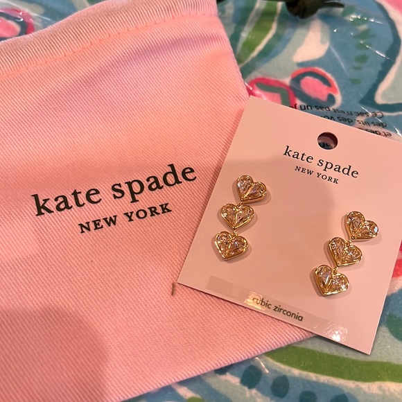 Kate Spade Heart Earrings
